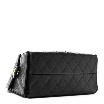 Chanel Caviar Quilted Small Chanel 25 Handbag Black 4 of 10