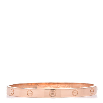 Cartier 18K Pink Gold LOVE Bracelet 19 3 of 5