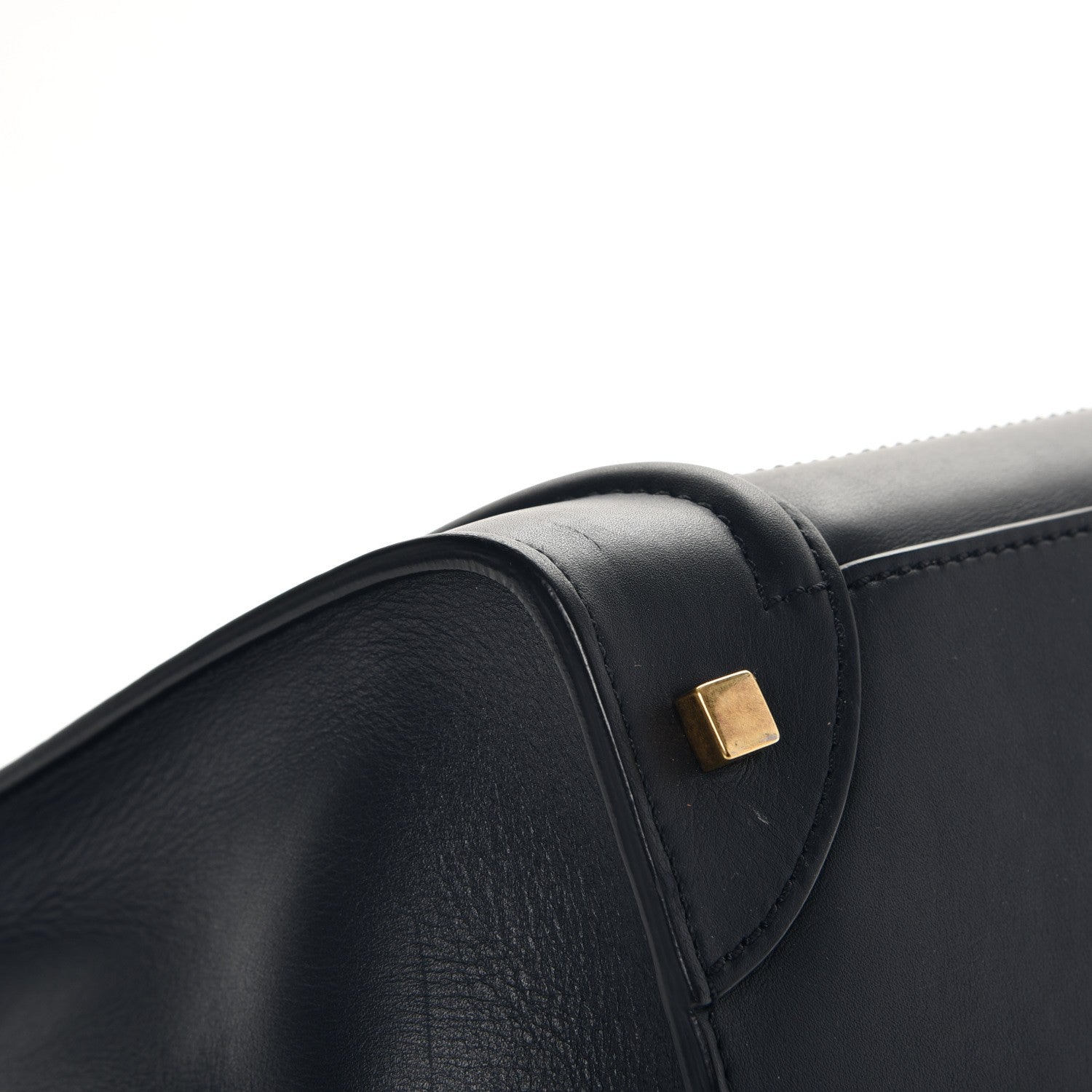 Celine Smooth Calfskin Mini Luggage Navy Blue 9 of 10