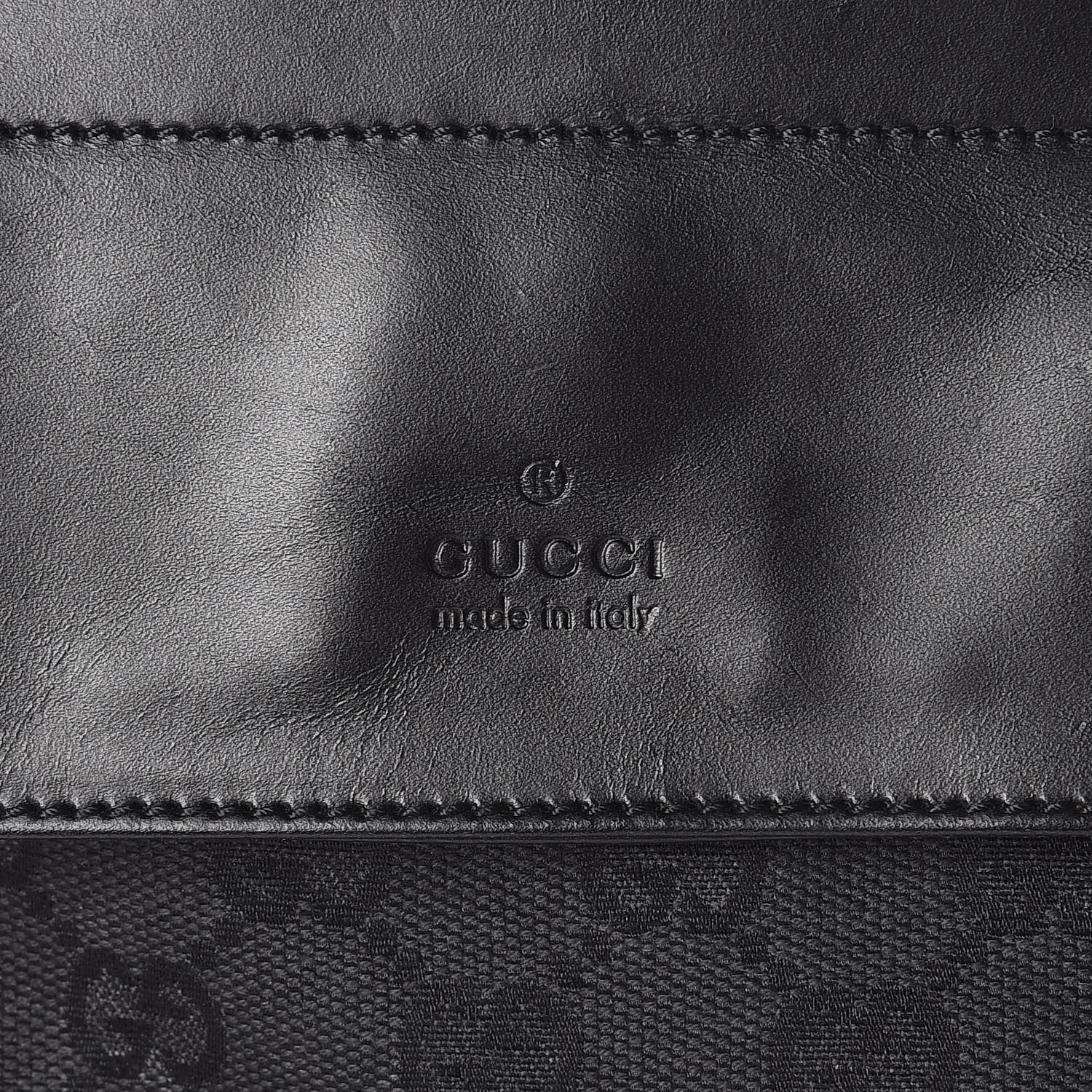 Gucci GG Monogram Double Pocket Belt Bag Black 7 of 10
