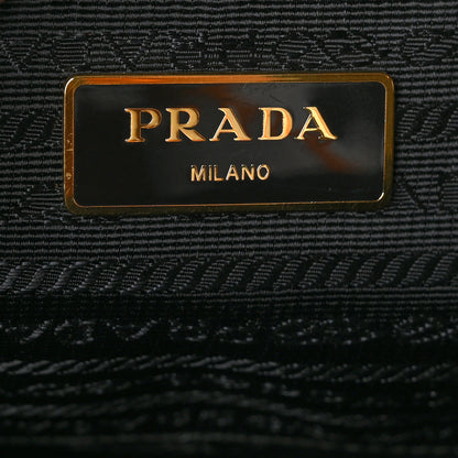 Prada Saffiano Lux Parabole Tote Black 6 of 9