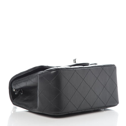 Chanel Lambskin Quilted Mini Square Flap Black 4 of 10