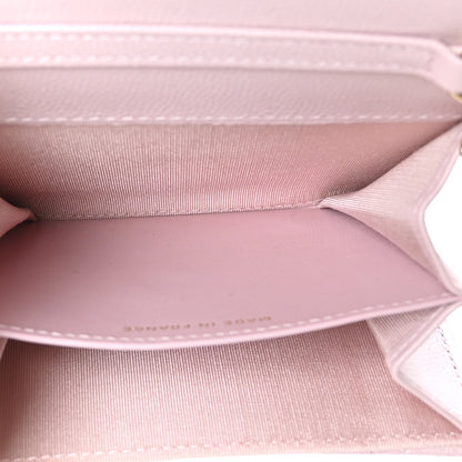 Chanel Caviar Quilted Coco Candy Card Holder On Chain Light Pink 6 of 10