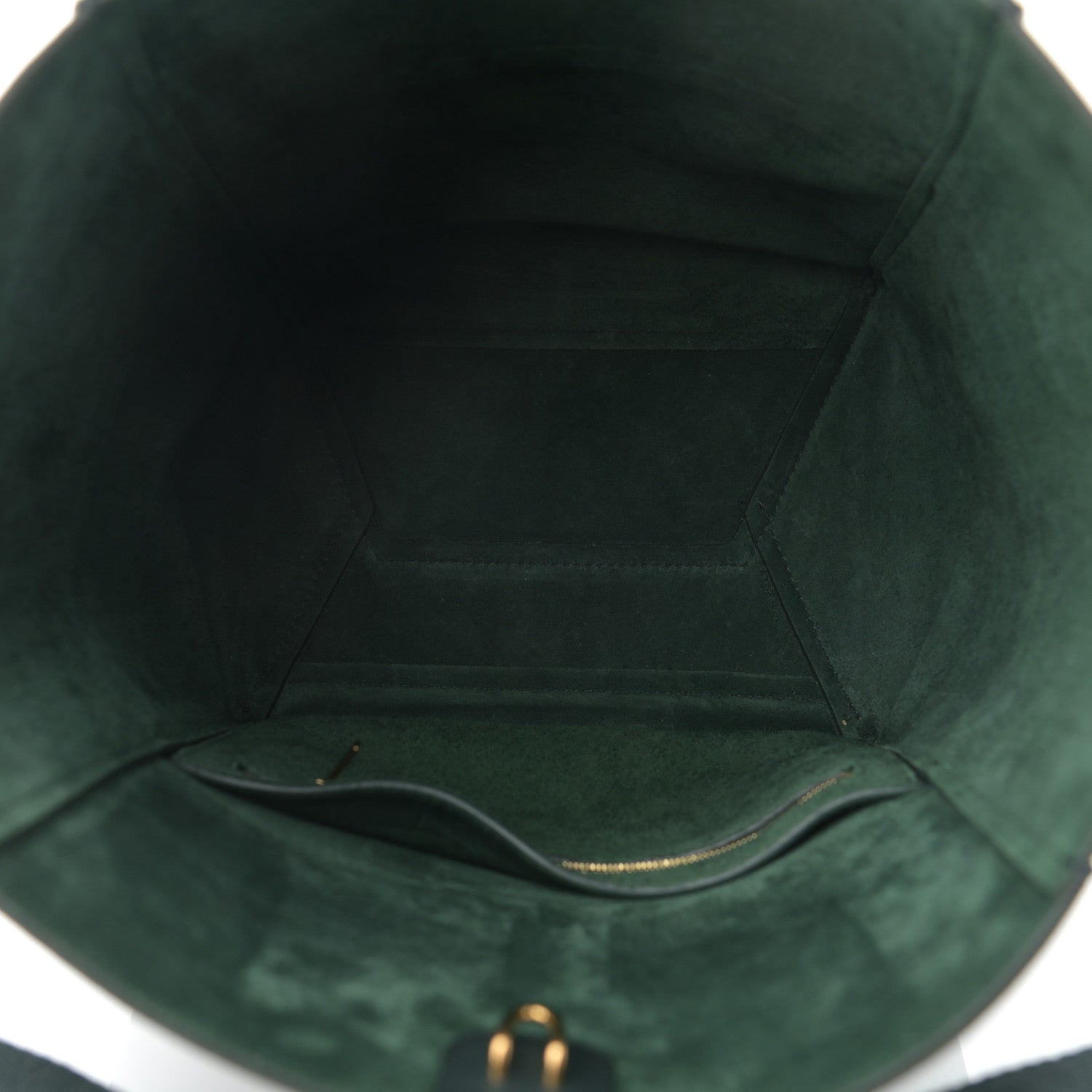 Celine Soft Grained Calfskin Sangle Bucket Bag Amazone 5 of 11