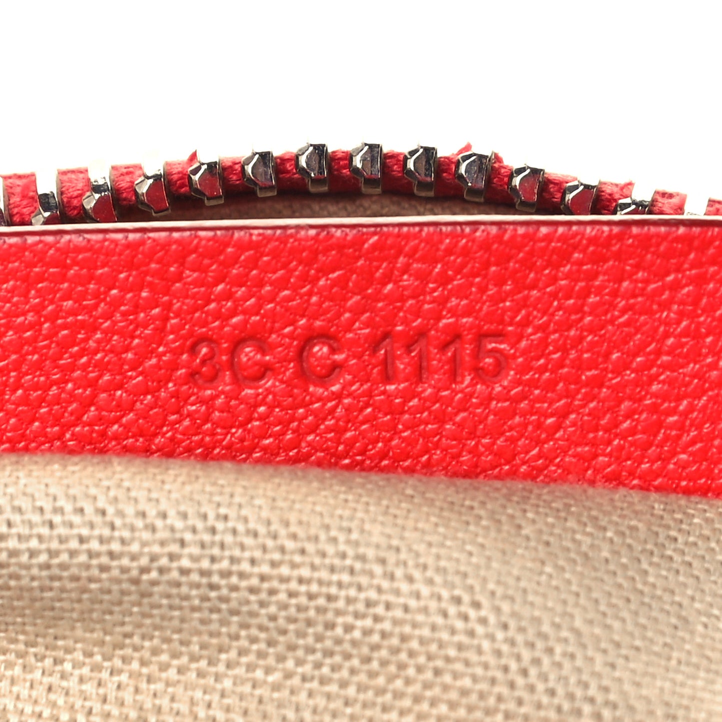 Sugar Goatskin Mini Antigona Pop Red