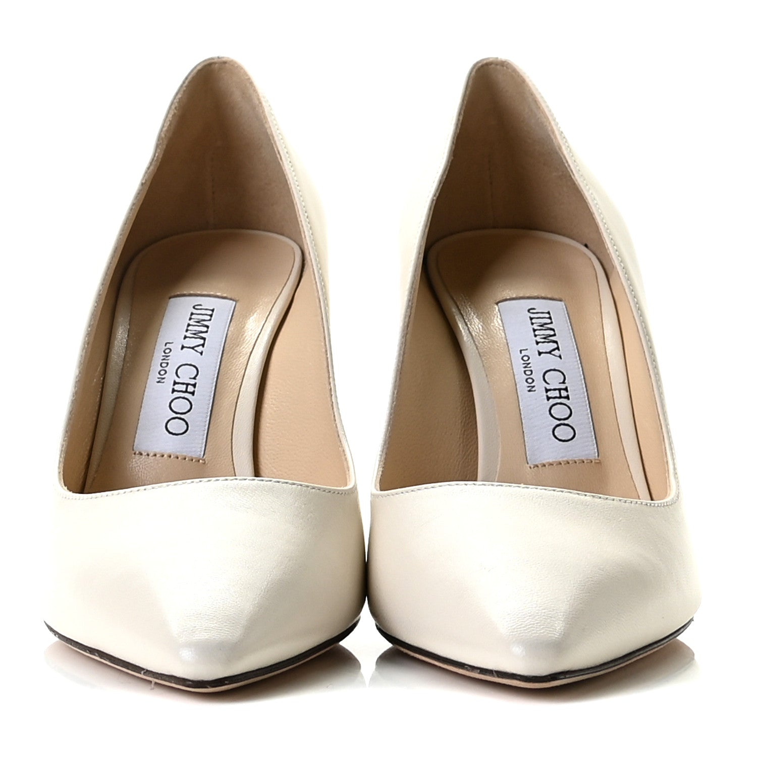 Jimmy Choo Kid Pointy Toe Romy 100 Pumps 36 Chalk 3 of 12