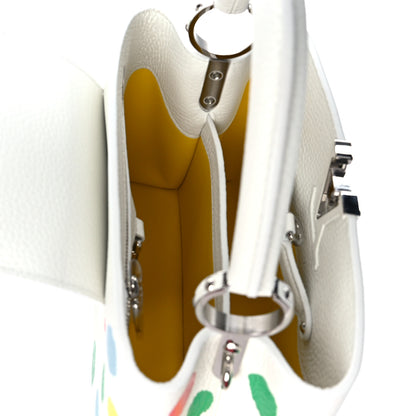 Louis Vuitton LV X YK Taurillon Capucines BB White 5 of 8