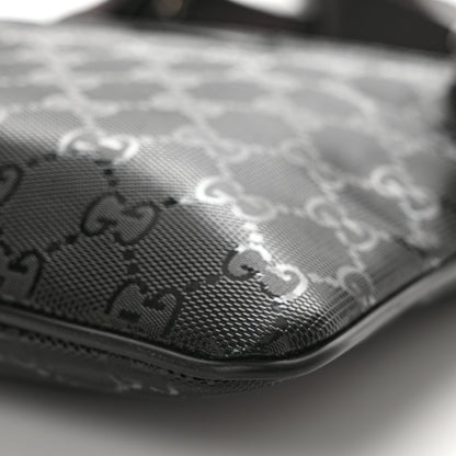 Gucci Imprime Monogram Small Flat Messenger Bag Black 11 of 11