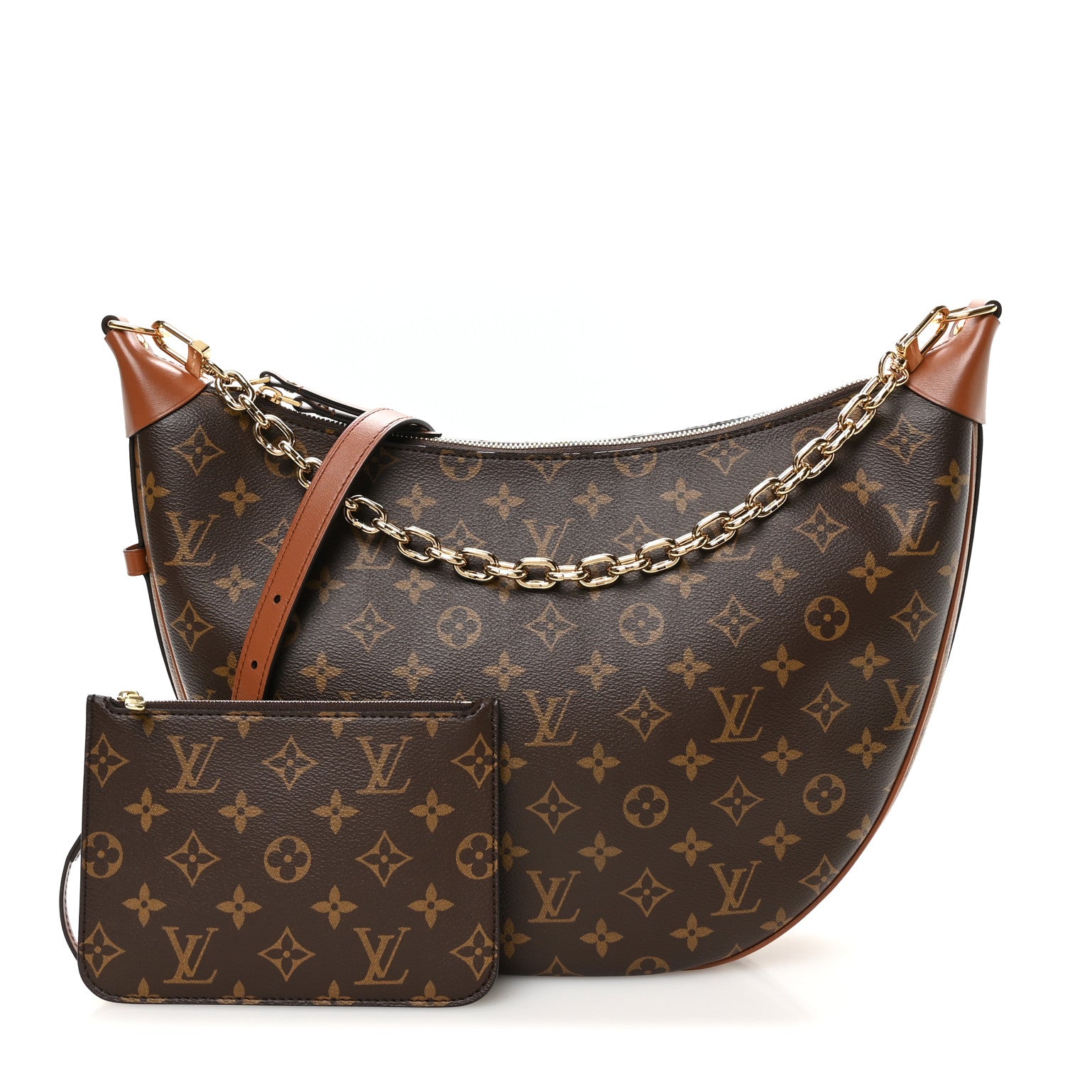 Louis Vuitton Reverse Monogram Loop Hobo 2 of 10