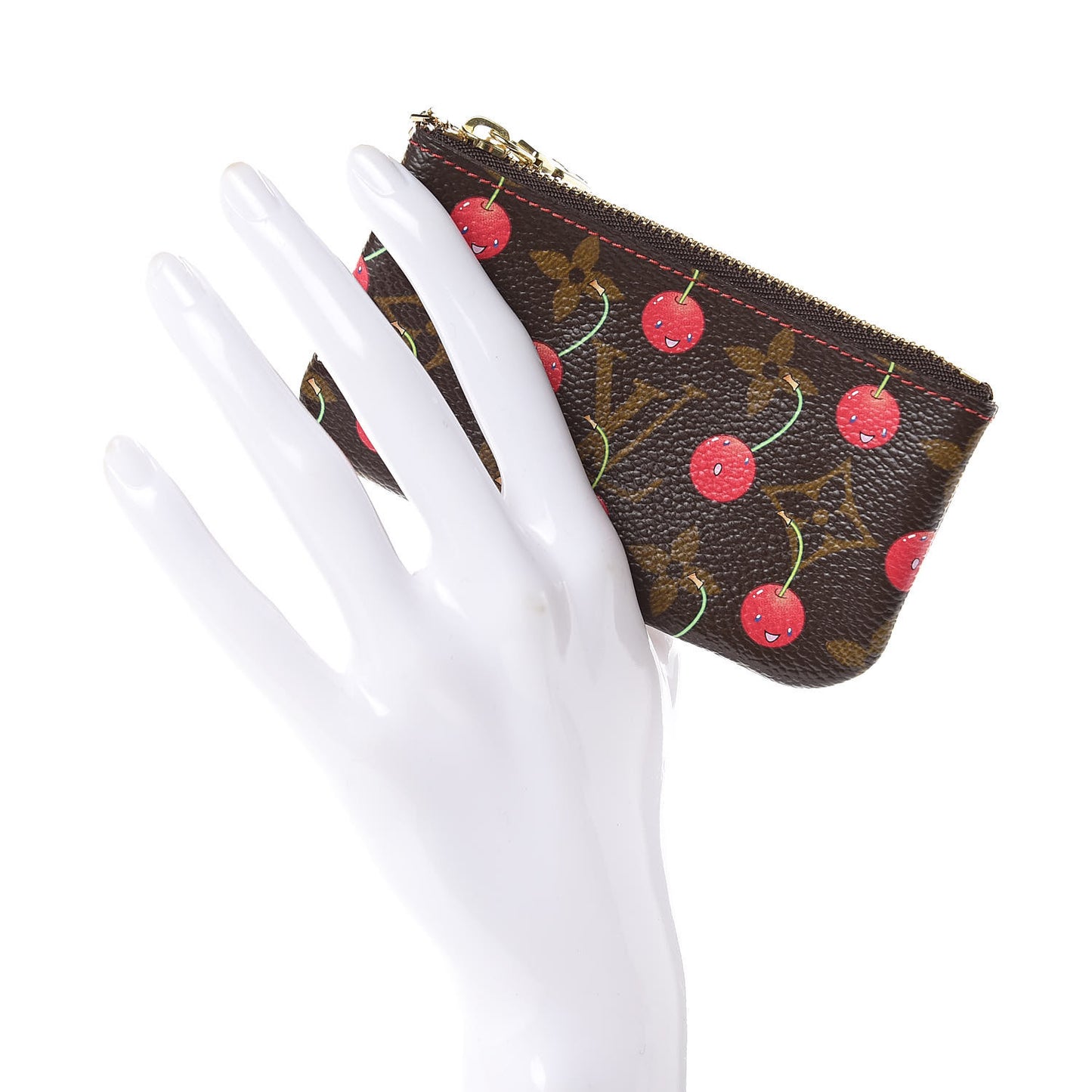 Monogram Cerises Key Pouch