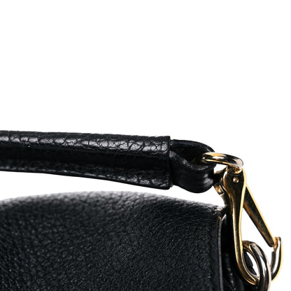 Burberry London Grainy Calfskin Medium Cale Hobo Black 25 of 27
