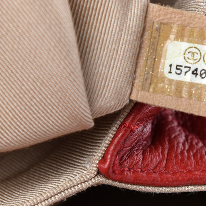 Chanel Caviar Quilted Timeless Accordion Flap Red 9 of 11