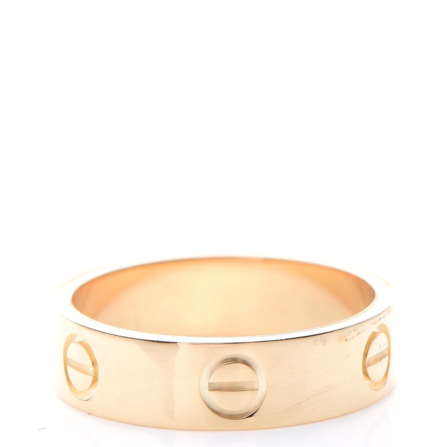 18K Yellow Gold 5.5mm LOVE Ring 57 8