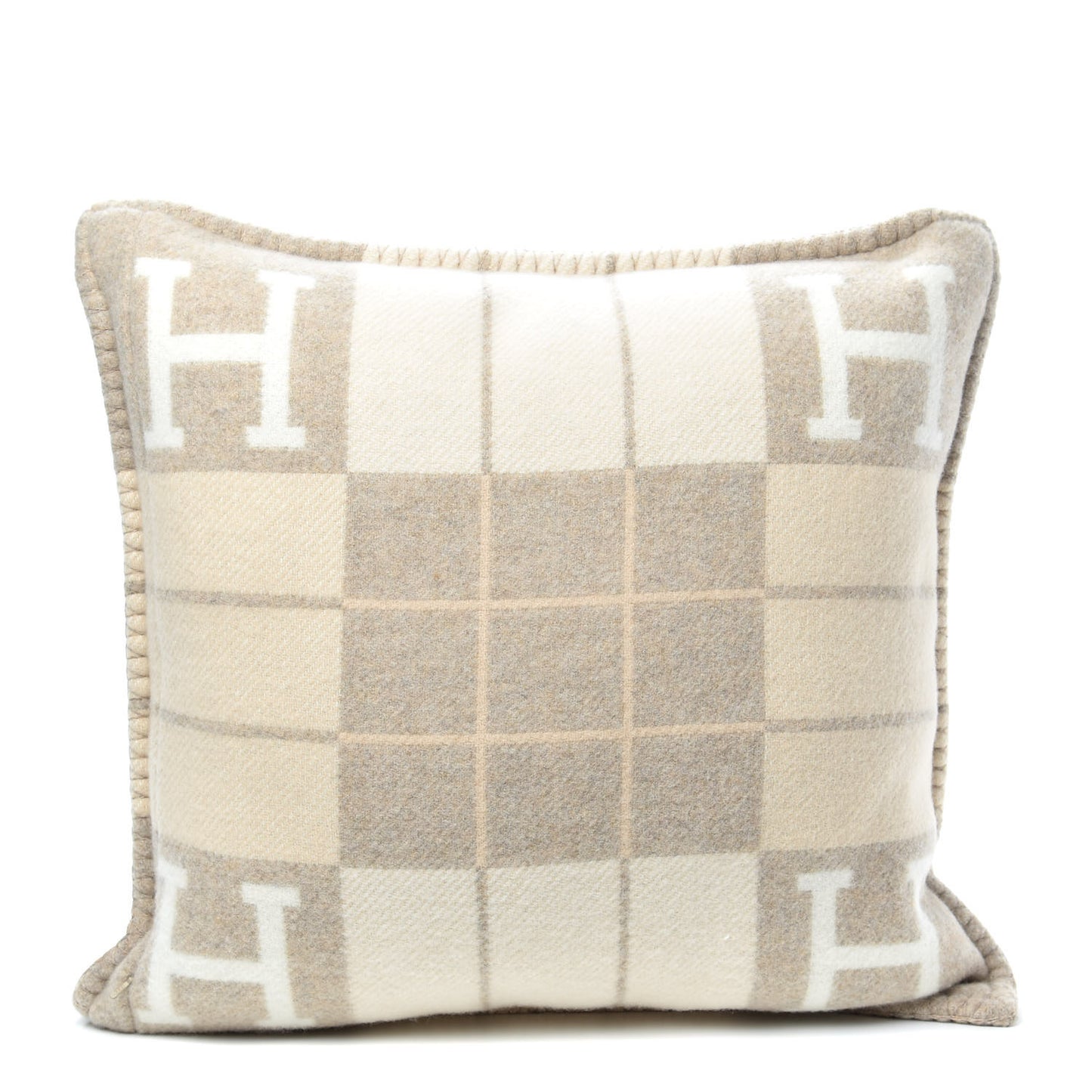 Wool Cashmere Avalon III Pillow PM Coco Camomille