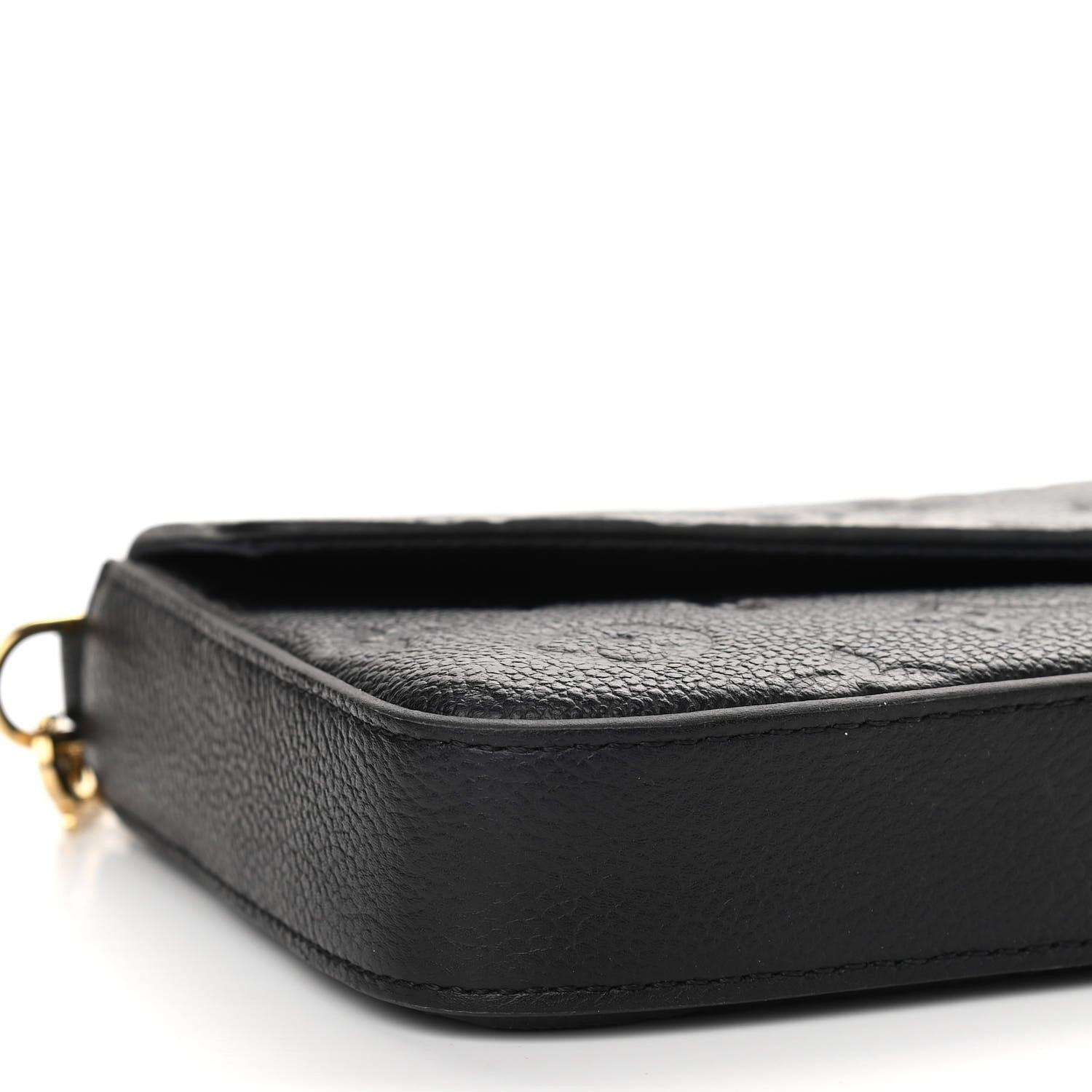 Louis Vuitton Empreinte Pochette Felicie Chain Wallet Black 9 of 12