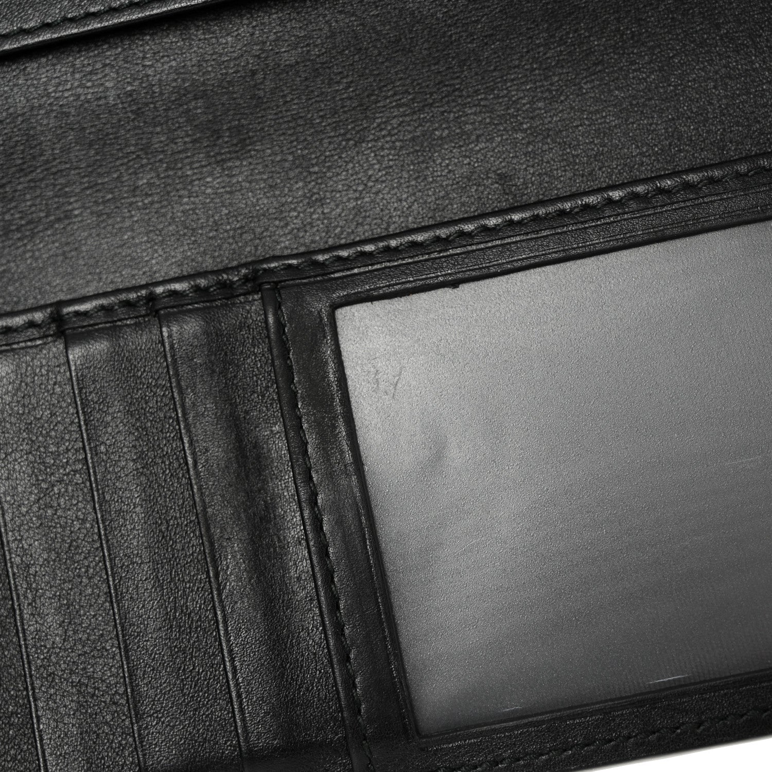 Gucci Microguccissima Bi-Fold Organizer Wallet Black 9 of 11