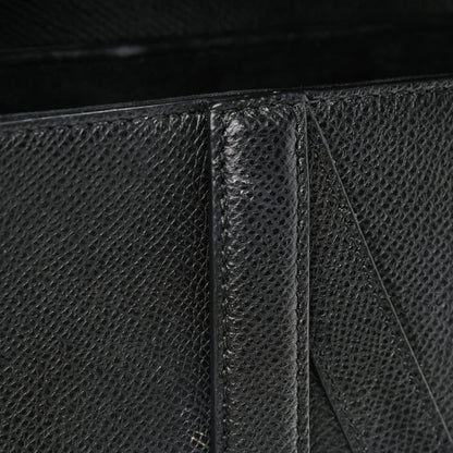 Christian Dior Grained Calfskin Saddle Bag Black 10 of 10