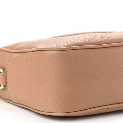 Gucci Pebbled Calfskin Small Soho Disco Bag Camelia 9 of 21