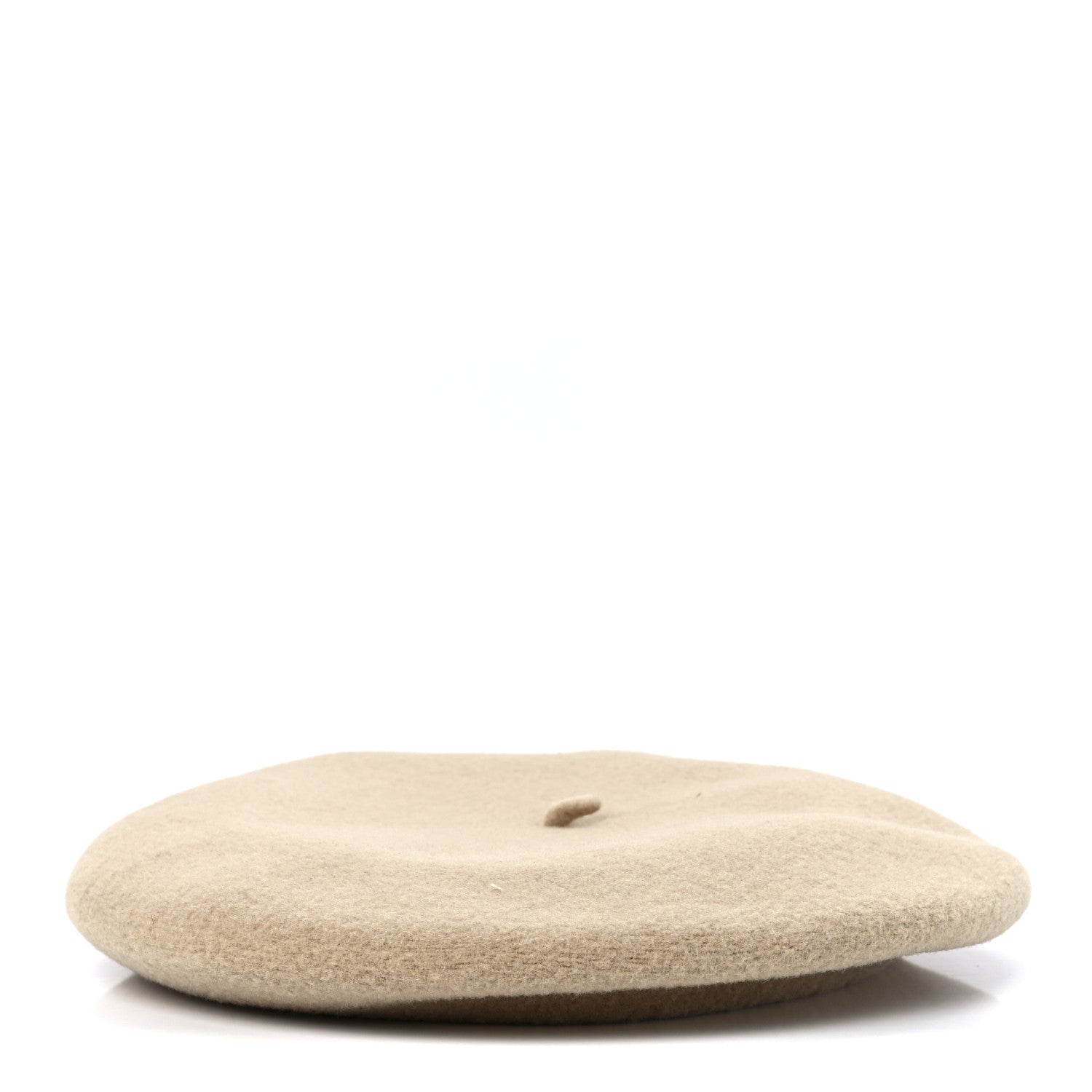 Hermes Merinos Wool Felt Felicity Beret Hat 57 Sable 1 of 10