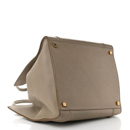 Celine Supple Calfskin Medium Phantom Luggage Beige 3 of 14