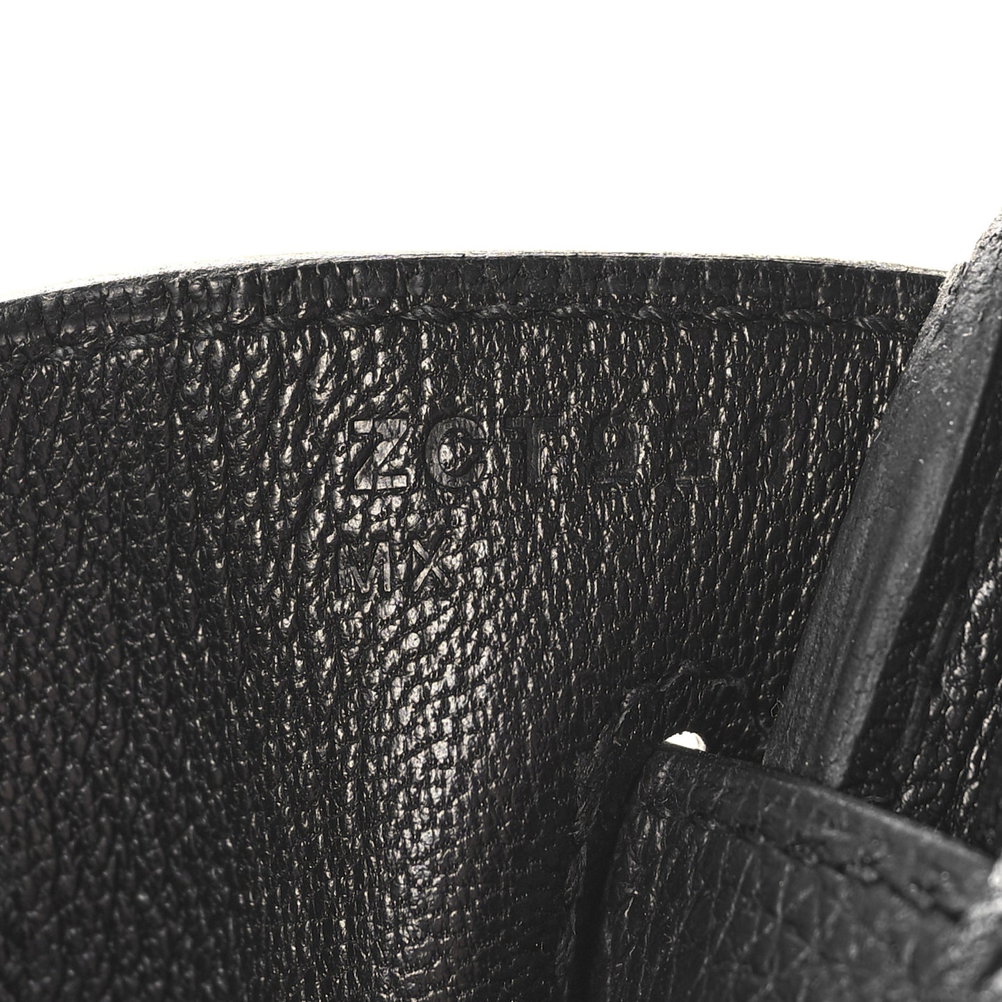 Togo Birkin 25 Black