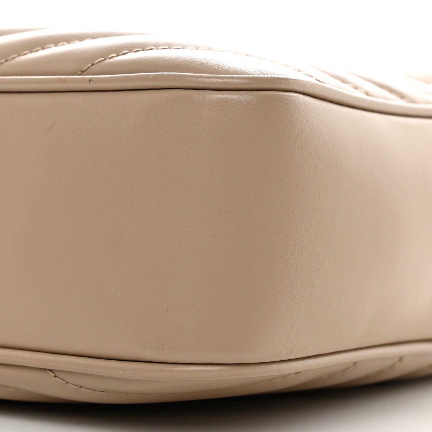 Saint Laurent Calfskin Matelasse Monogram Lou Camera Bag Dark Beige 10 of 10