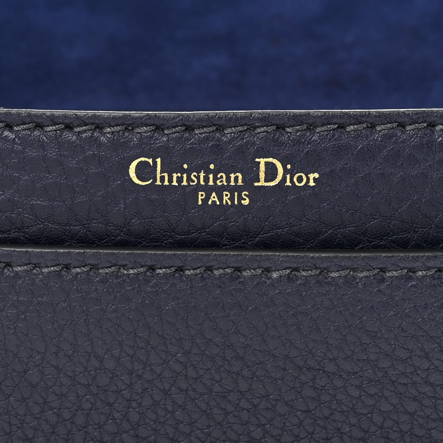 Christian Dior Grained Calfskin J'Adior Chain Flap Bag Blue 6 of 14
