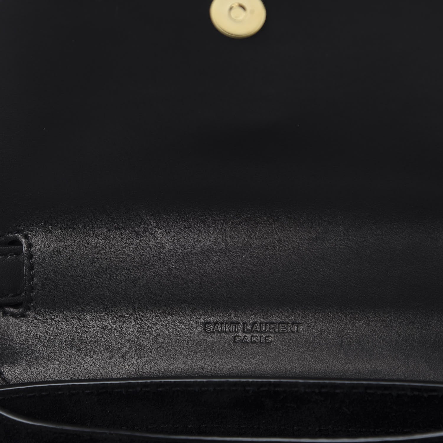 Saint Laurent Smooth Calfskin Mini Classic Monogram Kaia Satchel Black 12 of 16