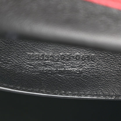 Saint Laurent Lambskin Matelasse Monogram Large Vicky Chain Bag Rouge Eros 8 of 12