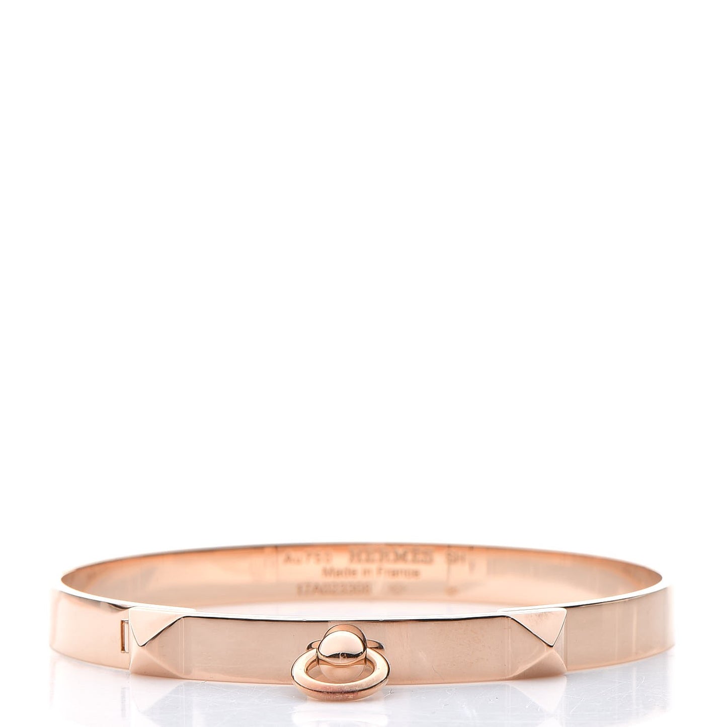 18K Rose Gold PM Collier De Chien Bracelet SH