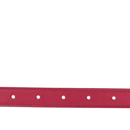 Louis Vuitton Calfskin 20mm LV Initiales Belt 70 28 Fuchsia 4 of 5