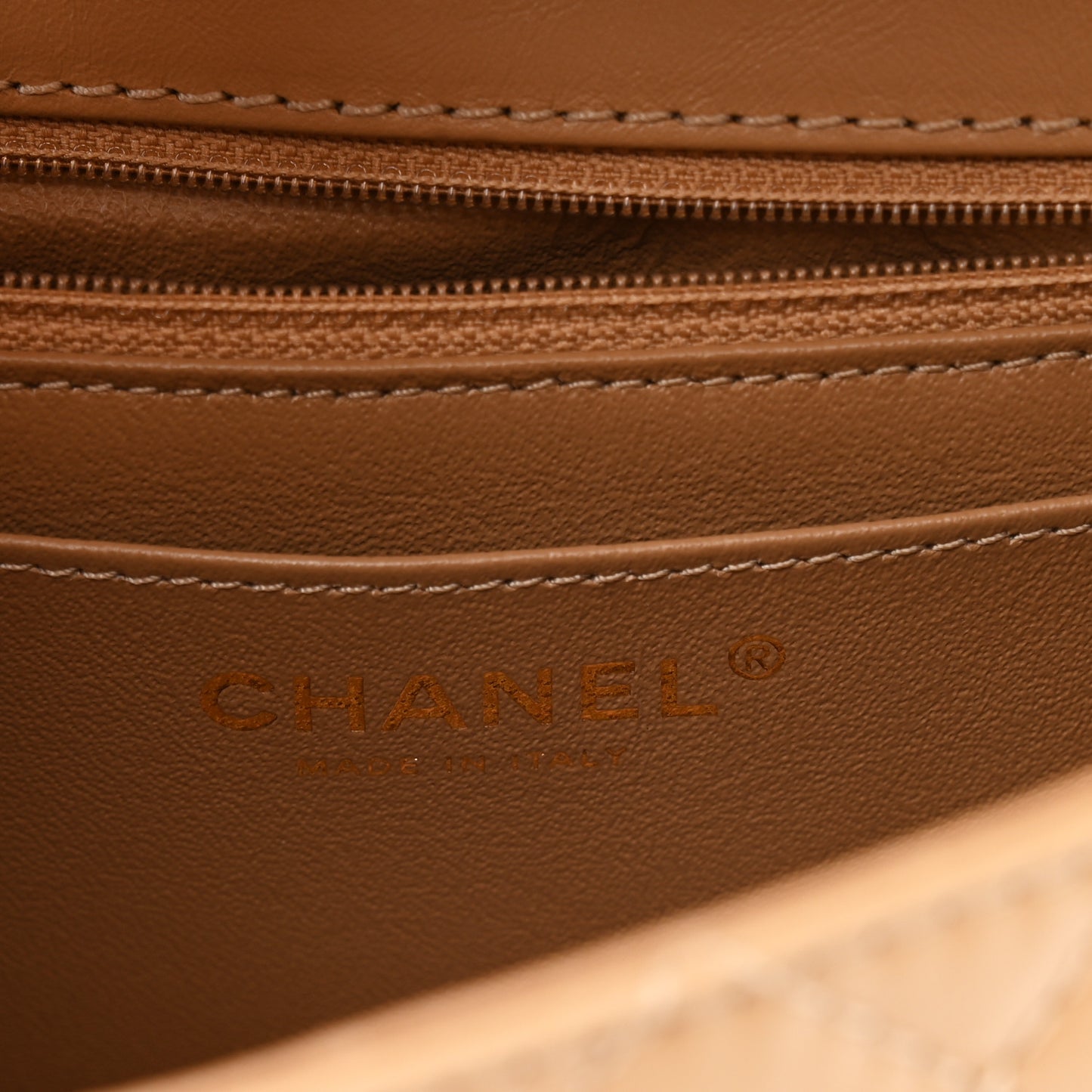 Aged Calfskin Quilted 2.55 Reissue Mini Flap Beige