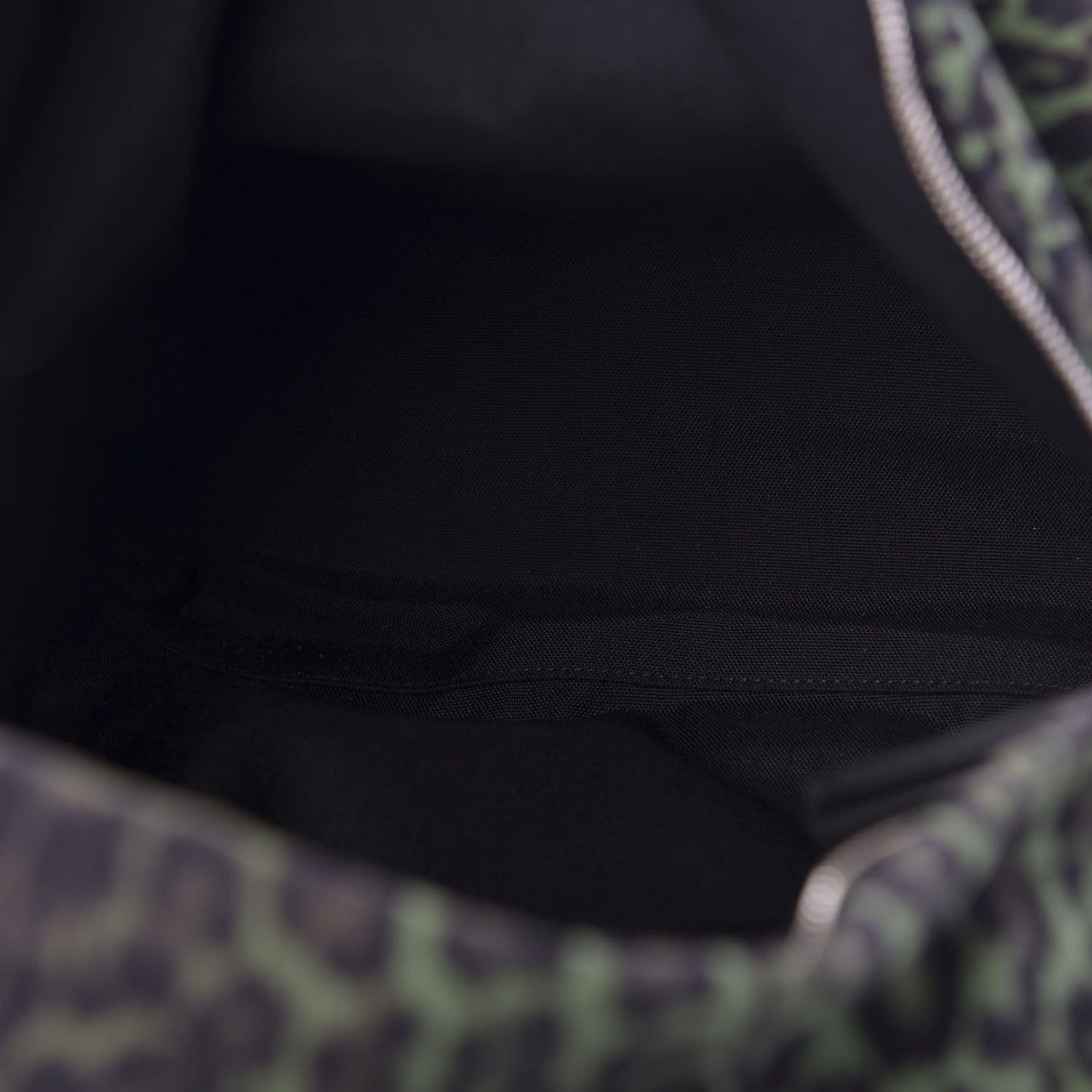 Printed Canvas Leopard Classic Hunting Backpack Green