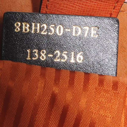 Fendi Vitello Elite Regular 2Jours Tote Arancio 8 of 10