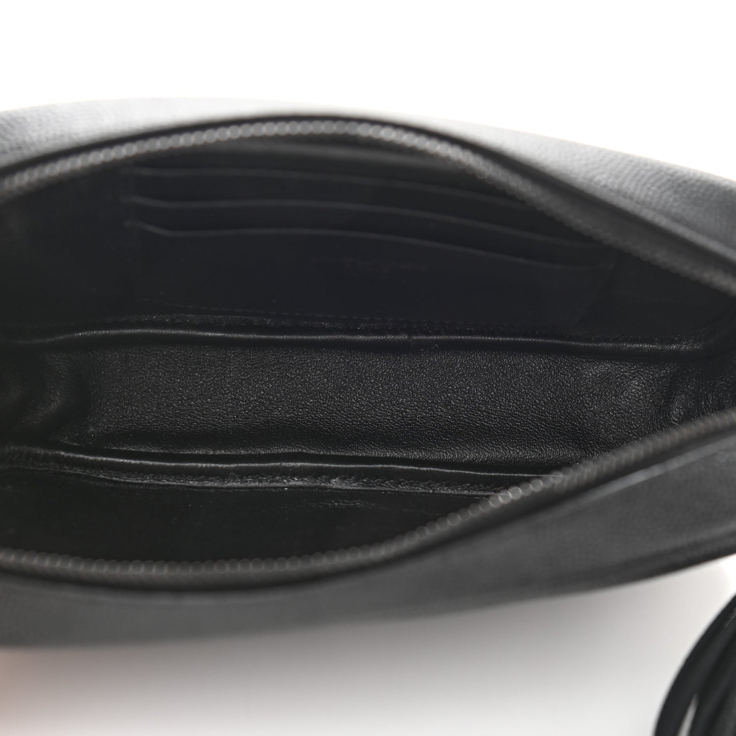 Grain De Poudre Matelasse Monogram Mini Lou Camera Bag Black