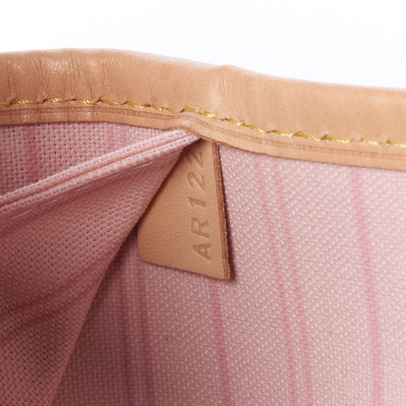 Louis Vuitton Damier Azur Neo Neverfull MM Rose Ballerine 9 of 9