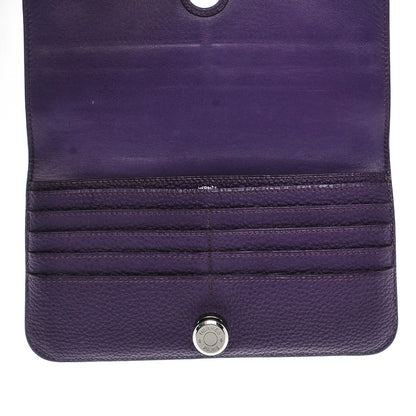 Hermes Togo Dogon Recto Verso Wallet Iris 5 of 7