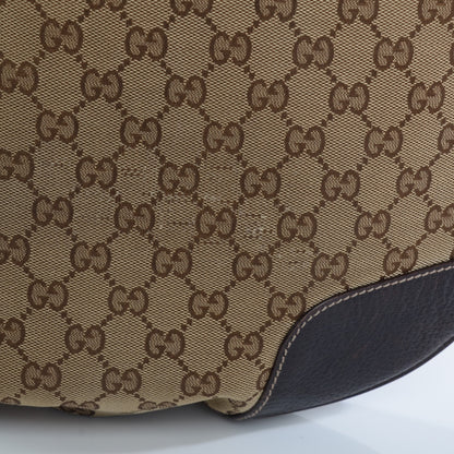 Gucci Monogram Large Princy Hobo Dark Brown 10 of 11