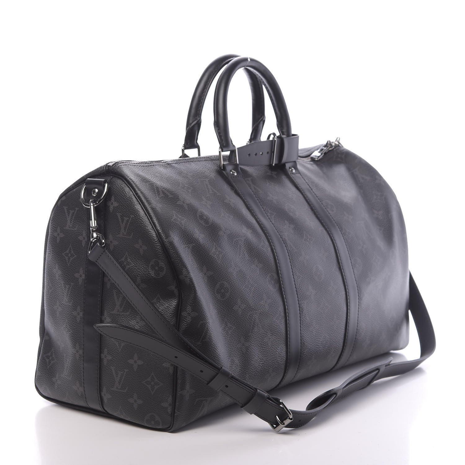 Louis Vuitton Monogram Eclipse Keepall Bandouliere 45 2 of 10
