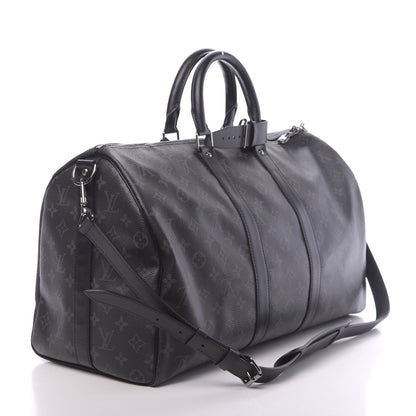 Louis Vuitton Monogram Eclipse Keepall Bandouliere 45 2 of 10