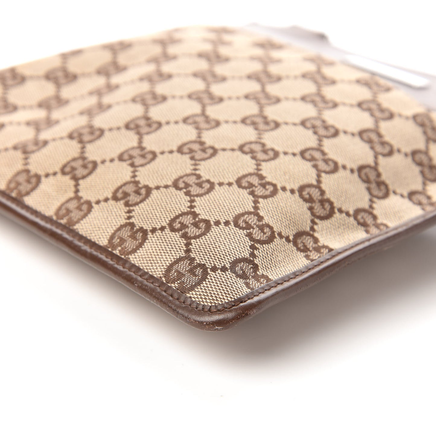 Monogram Messenger Crossbody Bag Brown
