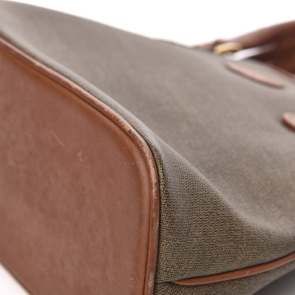 Fendi Nappa Canvas Top Handle Bag Brown 10 of 13