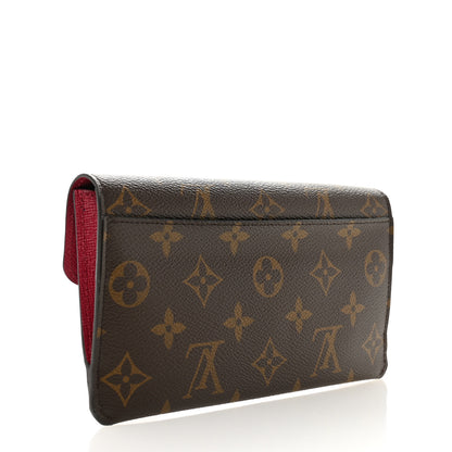 Louis Vuitton Monogram Jeanne Wallet Fuchsia 4 of 9