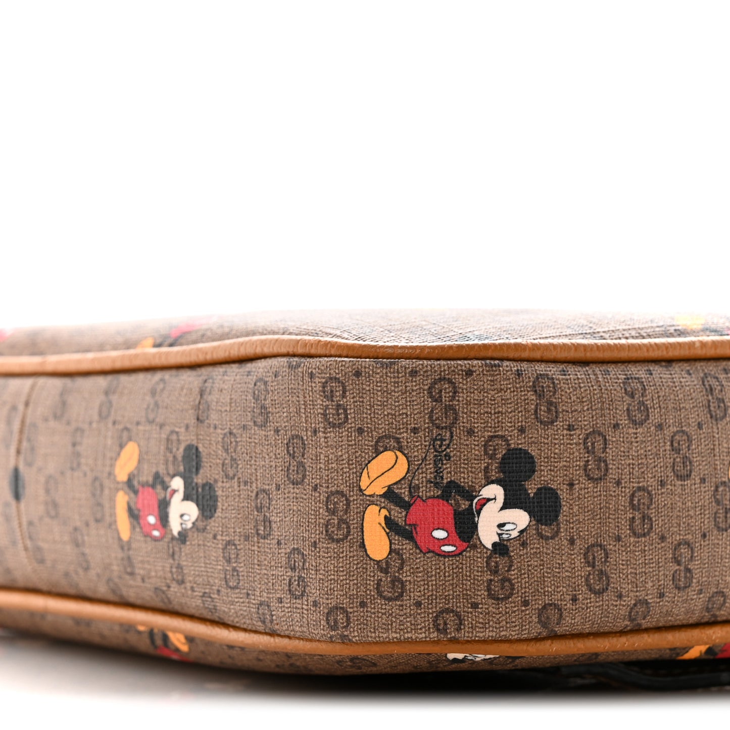 X DISNEY Mini Vintage GG Supreme Monogram Mickey Mouse Small Belt Bag 90 36 Beige Vintage Sun Oil