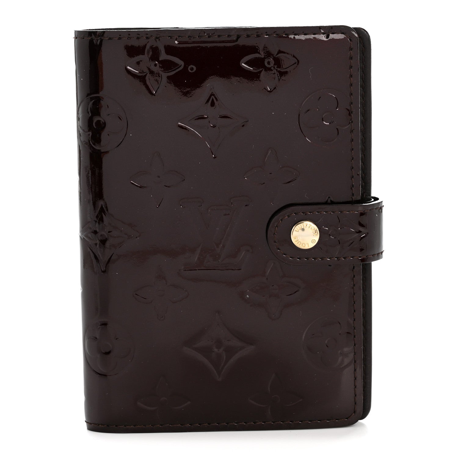 Louis Vuitton Vernis Small Ring Agenda Cover Amarante 1 of 8