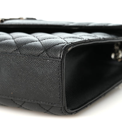 Saint Laurent Grain De Poudre Textured Mixed Matelasse Triquilt Medium Monogram Satchel Black 9 of 10