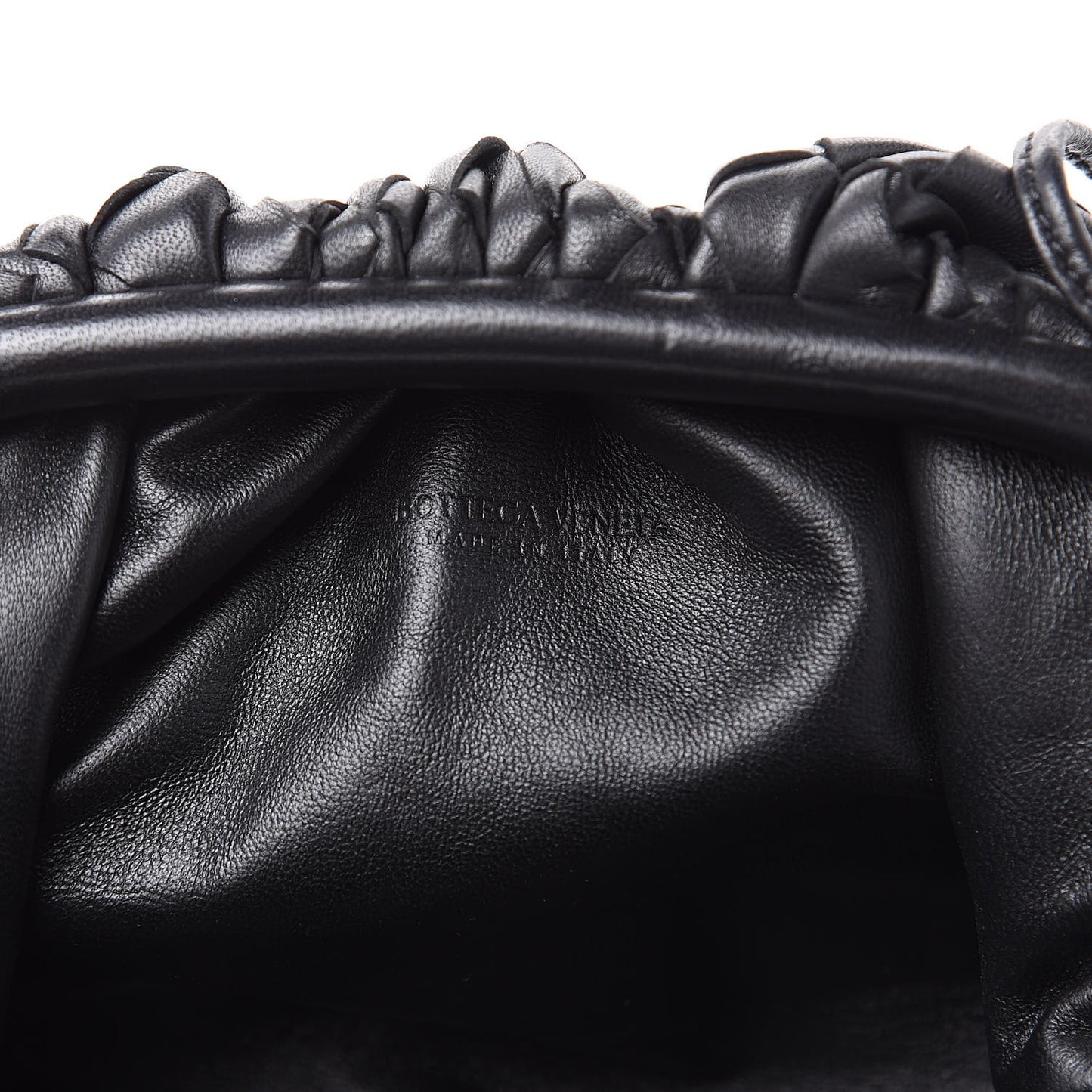 Nappa Intrecciato The Mini Pouch Black