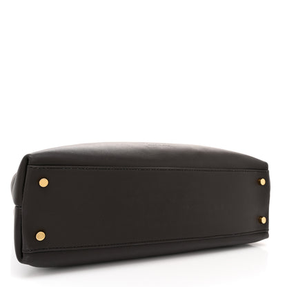 Bottega Veneta Silky Calfskin Medium Andiamo Shoulder Bag Black 4 of 9