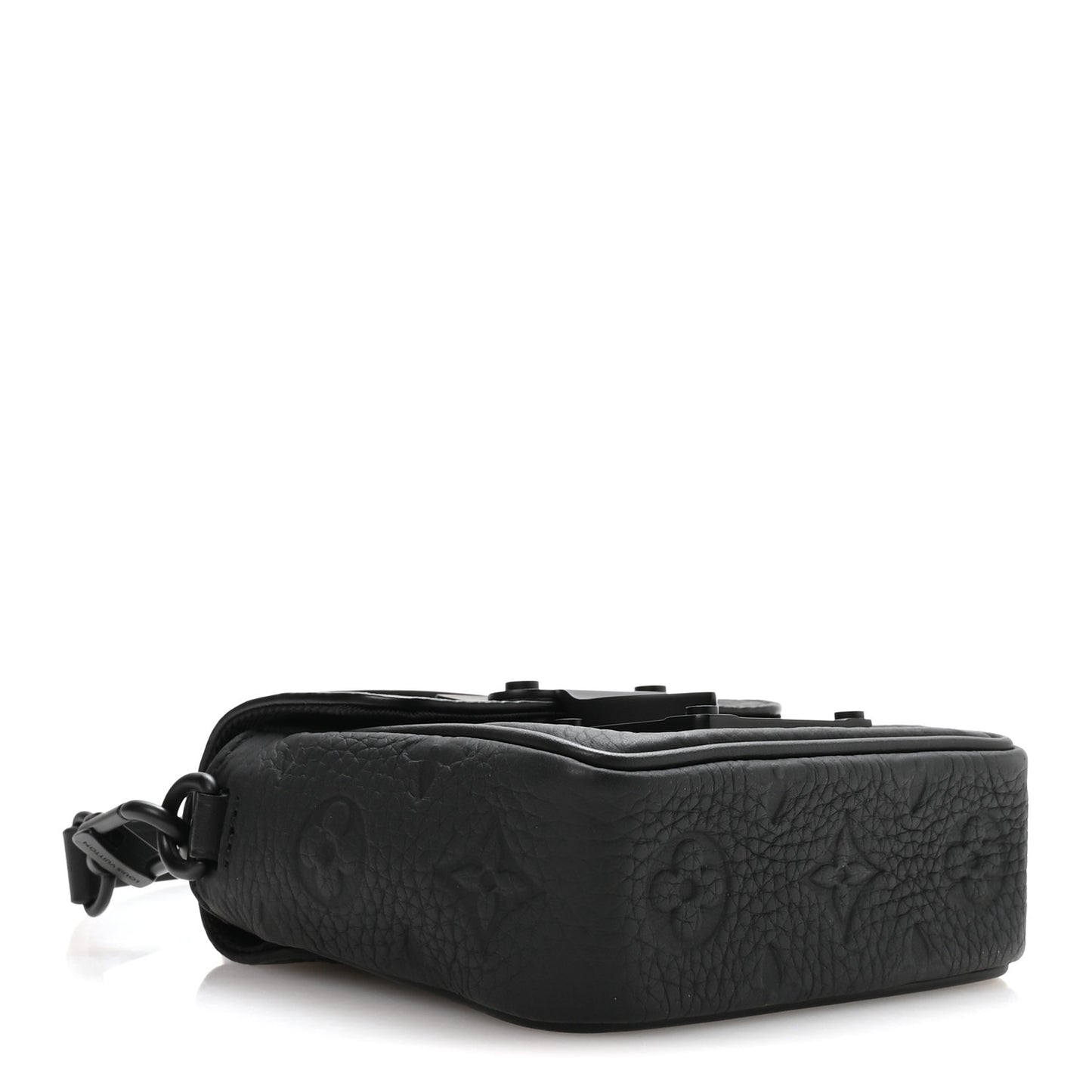 Taurillon Monogram Pico S Lock Ultra Black