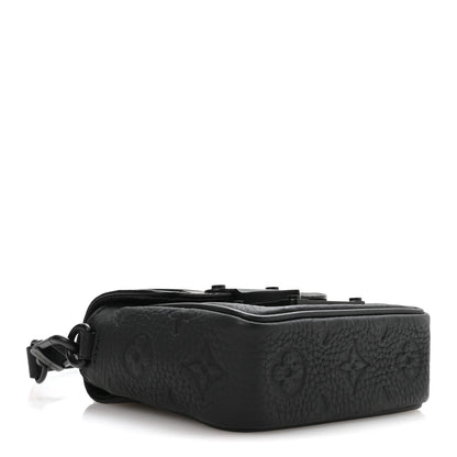 Louis Vuitton Taurillon Monogram Pico S Lock Ultra Black 4 of 9